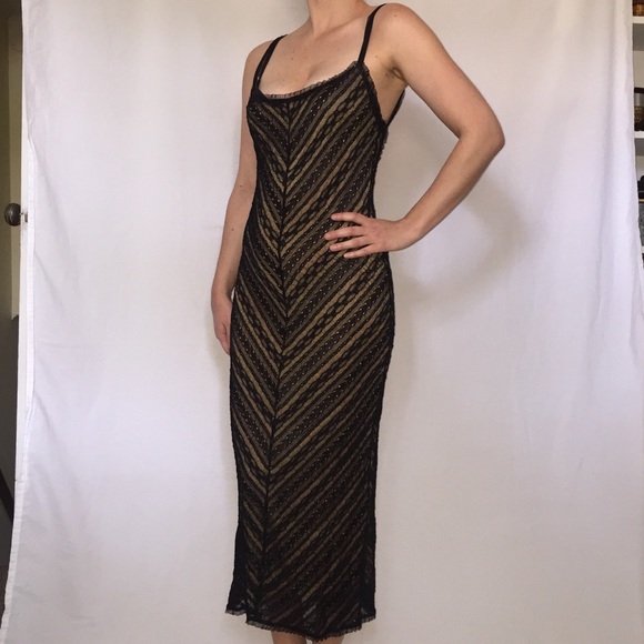 Vintage Dresses & Skirts - PRICE DROP! Stunning Vintage Black Lace Dress